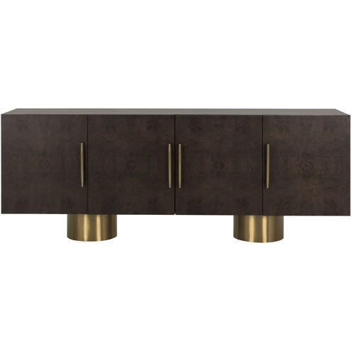Kresteven 80 X 19.75 inch Gold with Brown Sideboard